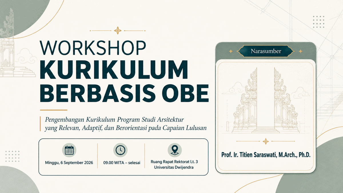 Workshop Kurikulum Berbasis OBE