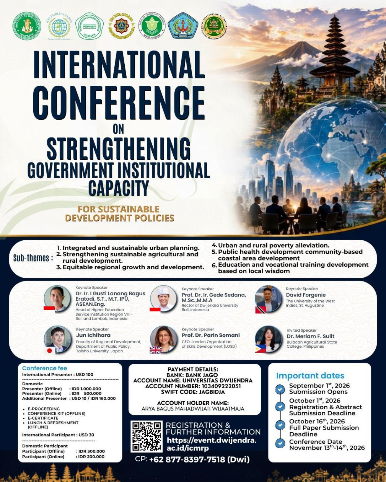 Latest official IC-GOVCAP 2026 flyer